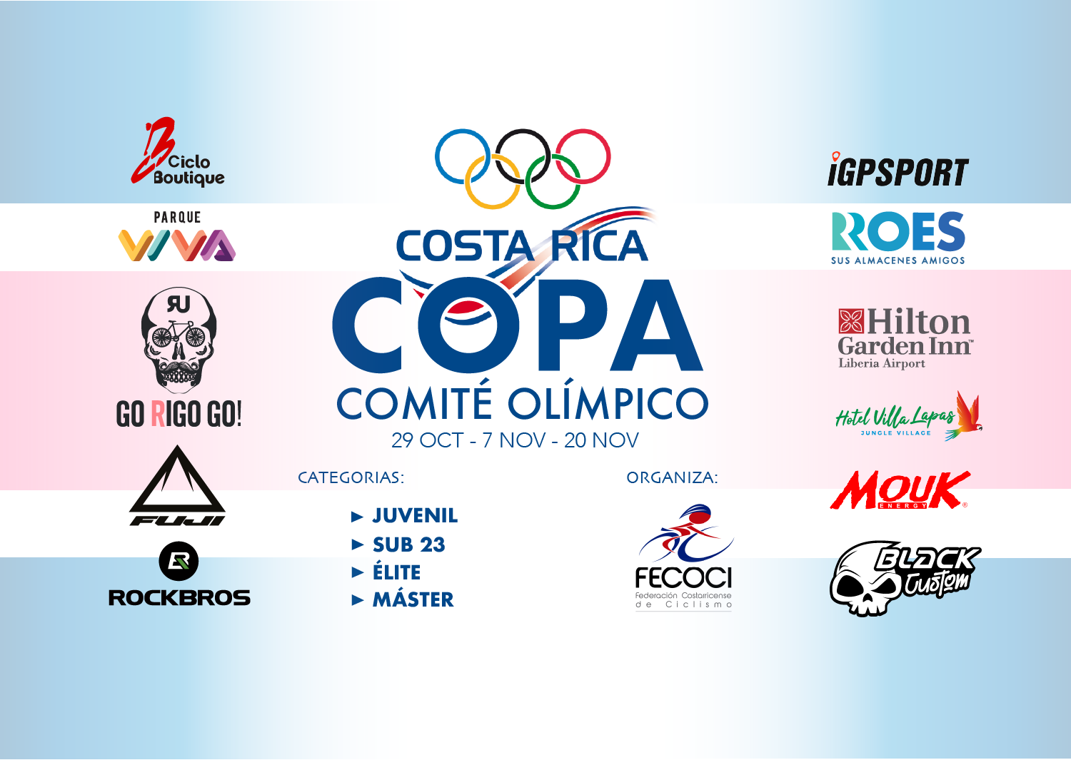 PARQUE VIVA SERÁ SEDE DE LA COPA COMITÉ OLÍMPICO NACIONAL Federación