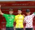 Brandon Aguilar y Alexa Chávez se dejaron la tercera etapa de la Vuelta al Porvenir