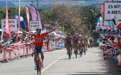 El pedalista del Colono Bikestation Kölbi, Joseph Ramírez, ganó la sétima etapa de la Vuelta Costa Rica Telecable 2025.